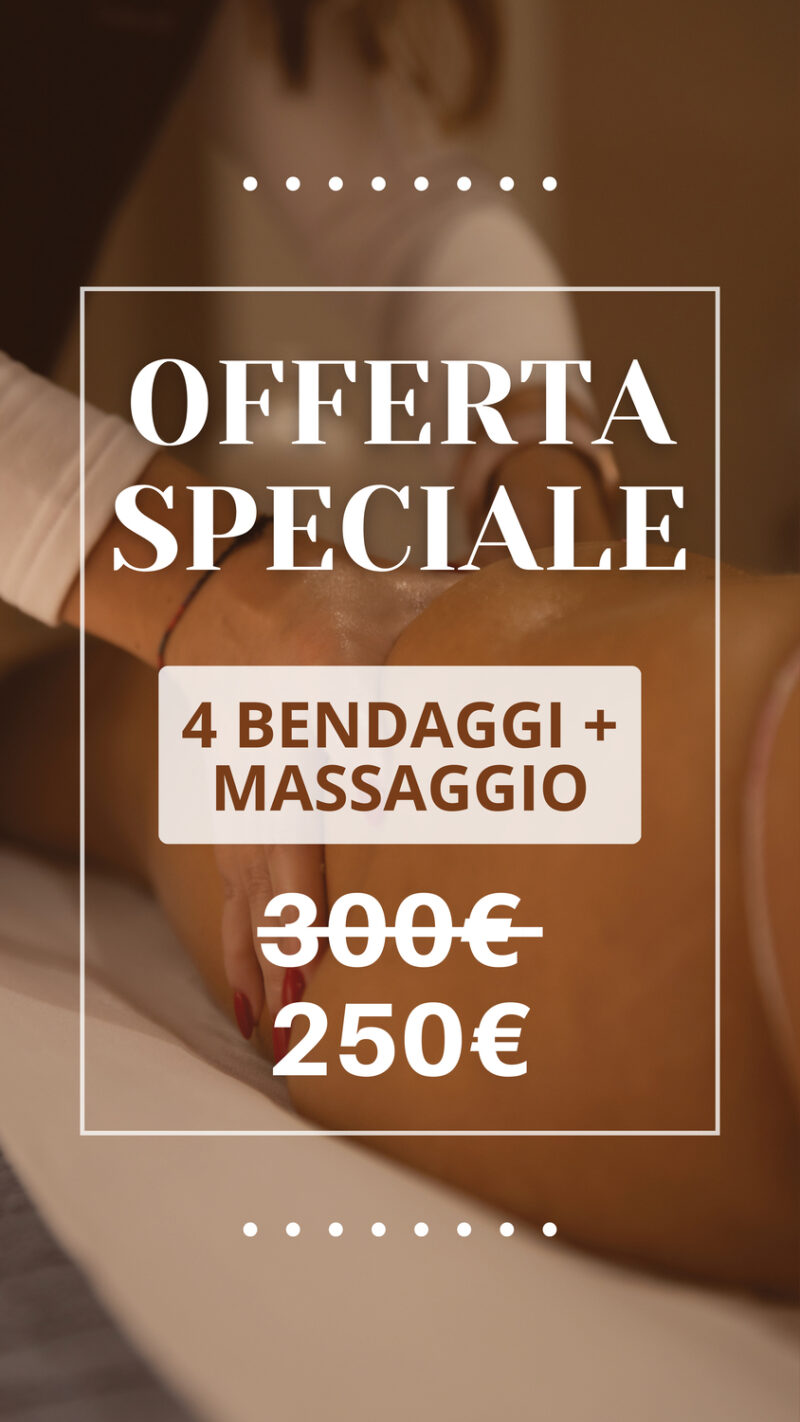 Trattamento Intensivo Rimodellante – 4 Bendaggi + Massaggi