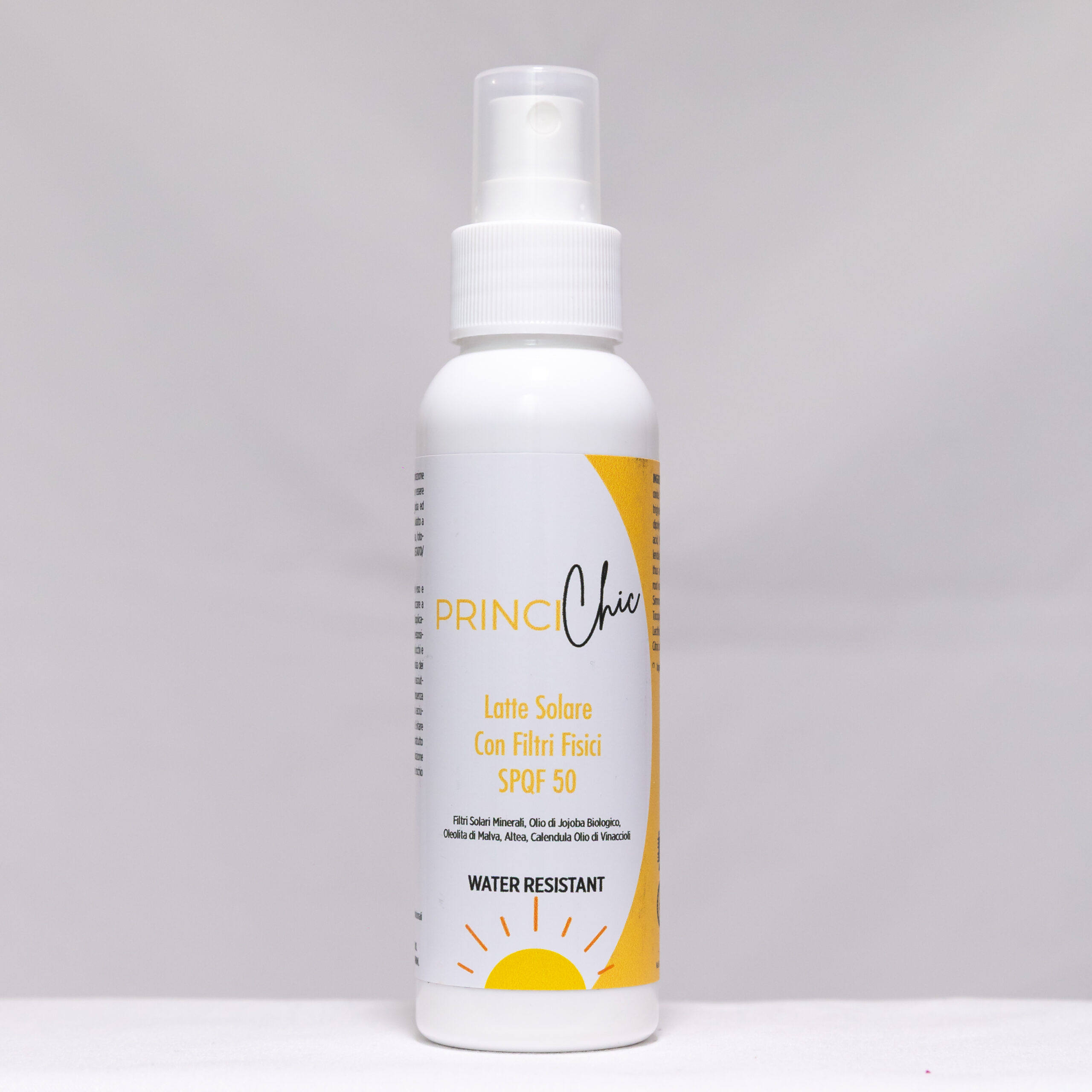 Latte Solare Spray con Filtri Fisici SPF 50